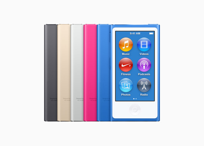 iPod nano (第 7 代) 機型。