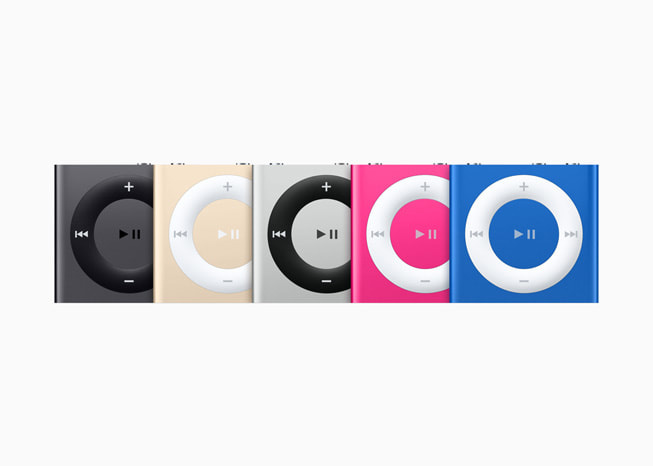 iPod shuffle (第 4 代) 機型。