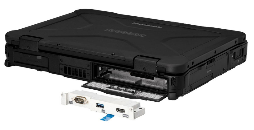 Panasonic Toughbook 40: rear expansion