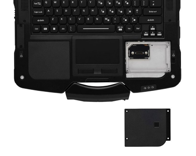 Panasonic Toughbook 40: palm-rest expansion