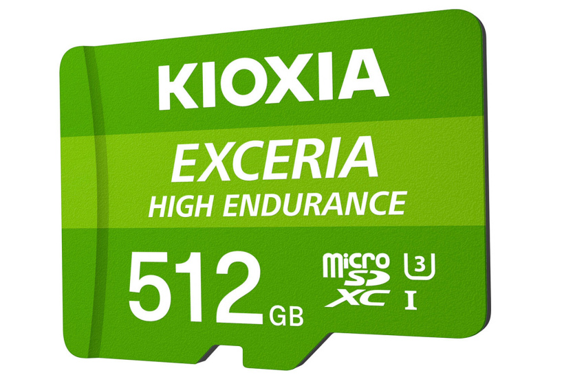 鎧俠推出新款 512GB microSD 卡：最高 100MB/s，支持 4K 視頻錄制