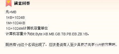 一兆等于多少kb流量 1M等于多少Kb