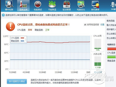 CPU溫度多少正常 電腦CPU溫度多少正常