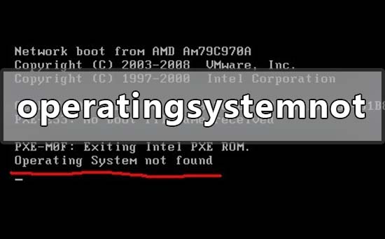 安裝虛擬機提示operating system not found的解決方法